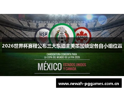 2026世界杯赛程公布三大东道主美墨加锁定各自小组位置